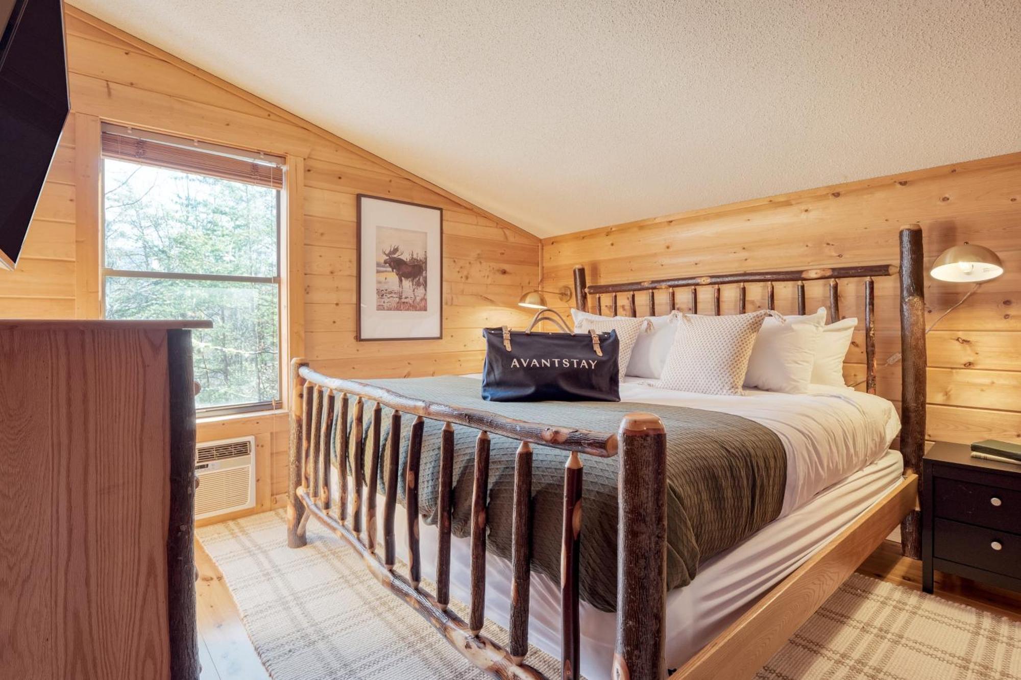 גטלינבורג Fontana By Avantstay Gorgeous Mountain Cabin W Views Hot Tub Game Room מראה חיצוני תמונה